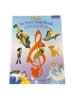 Disney's My First Songbook Sheet Music Easy Piano Songbook Volume 1 Hal Leonard